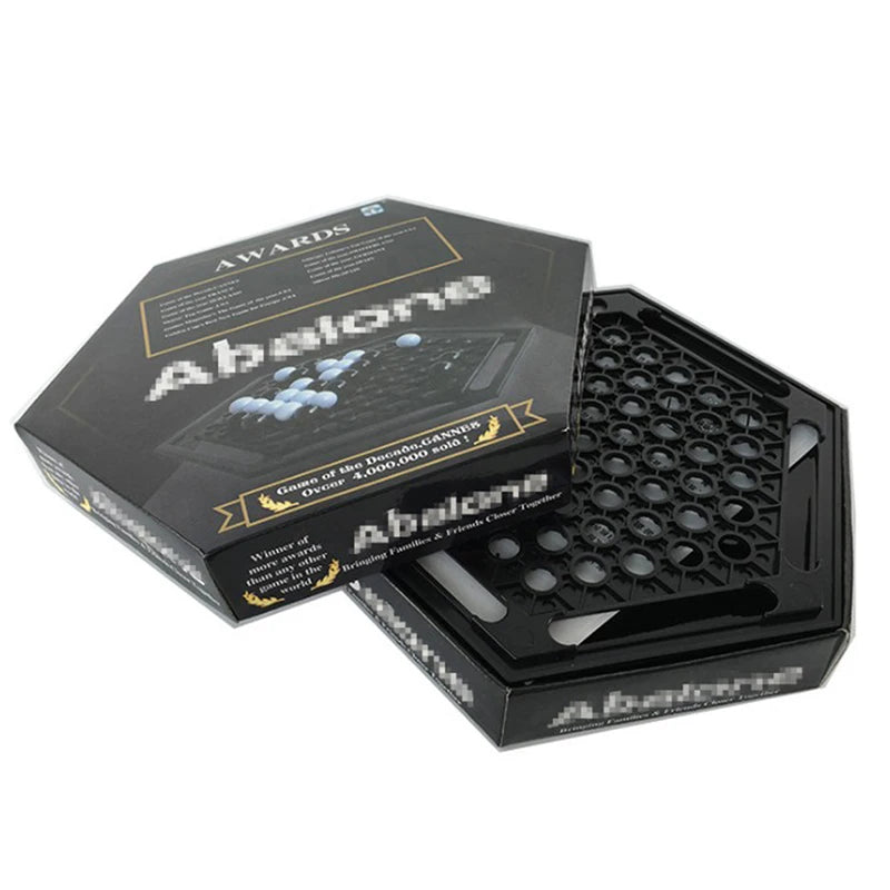 Abalone Table Games Portable Chess Set Family Board Game for Children Kids