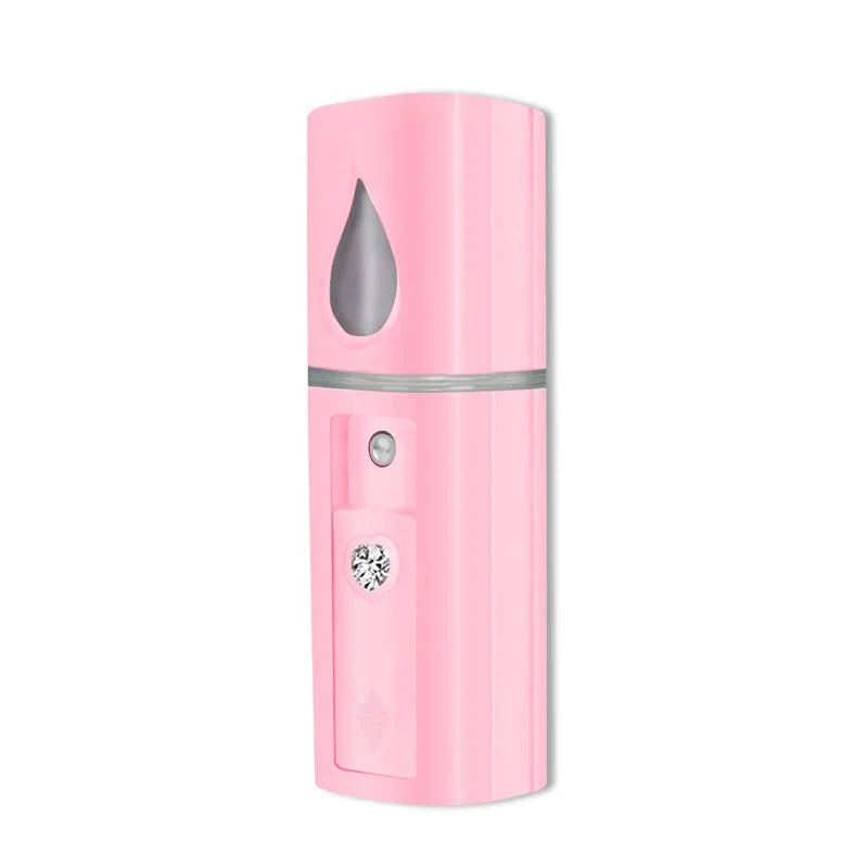 Nano Spray Facial Steamer Mini Handheld Portable Mist Sprayer Water Replenishment Instrument Hydration Humidifier Skin Care Tool