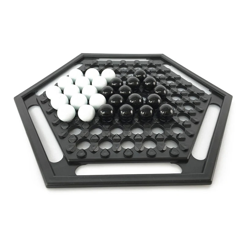 Abalone Table Games Portable Chess Set Family Board Game for Children Kids