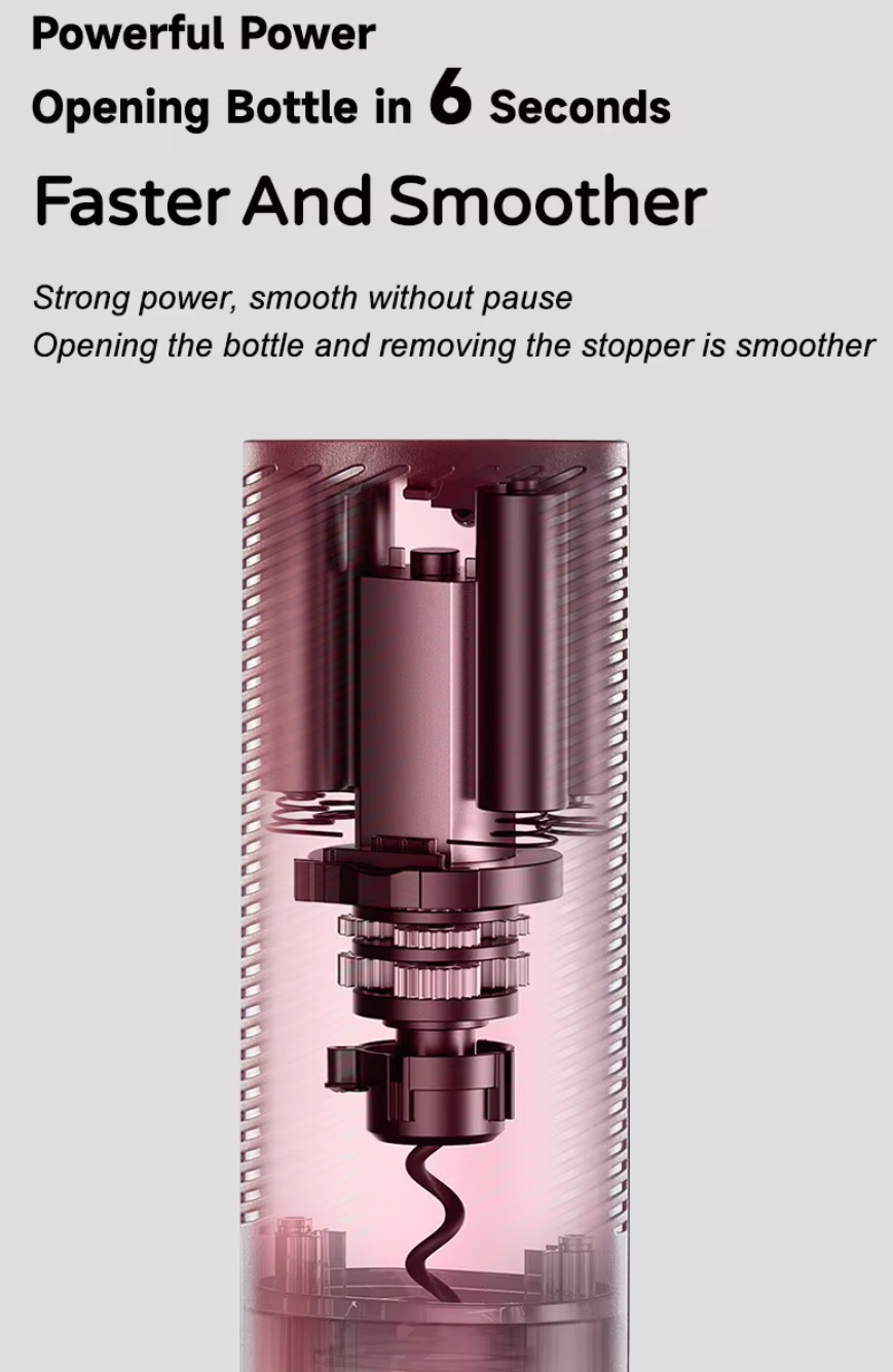 Automatic Electric Wine Bottle Opener Rechargeable