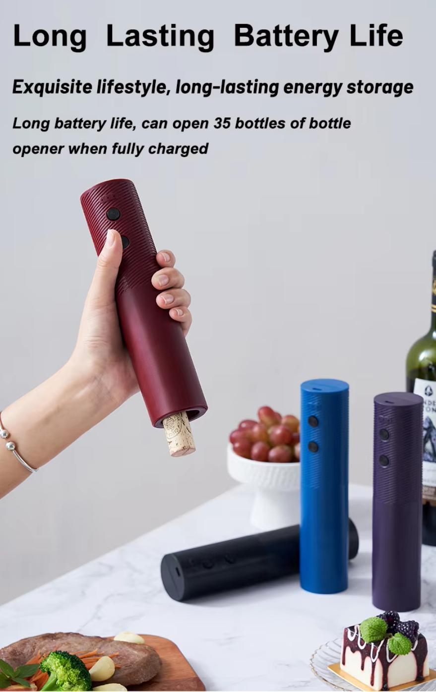 Automatic Electric Wine Bottle Opener Rechargeable