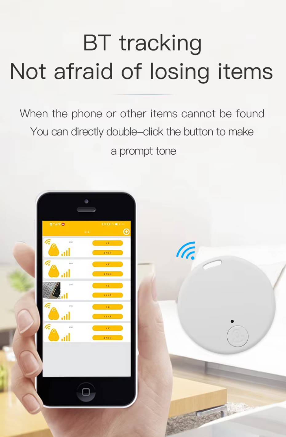Mini GPS Tracker Bluetooth 5.0 Anti-Lost Device