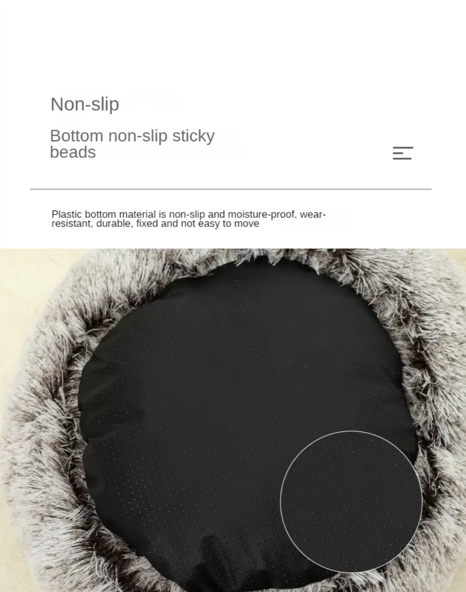 Plush Pet Bed & Sleeping Bag- Warm and Washable