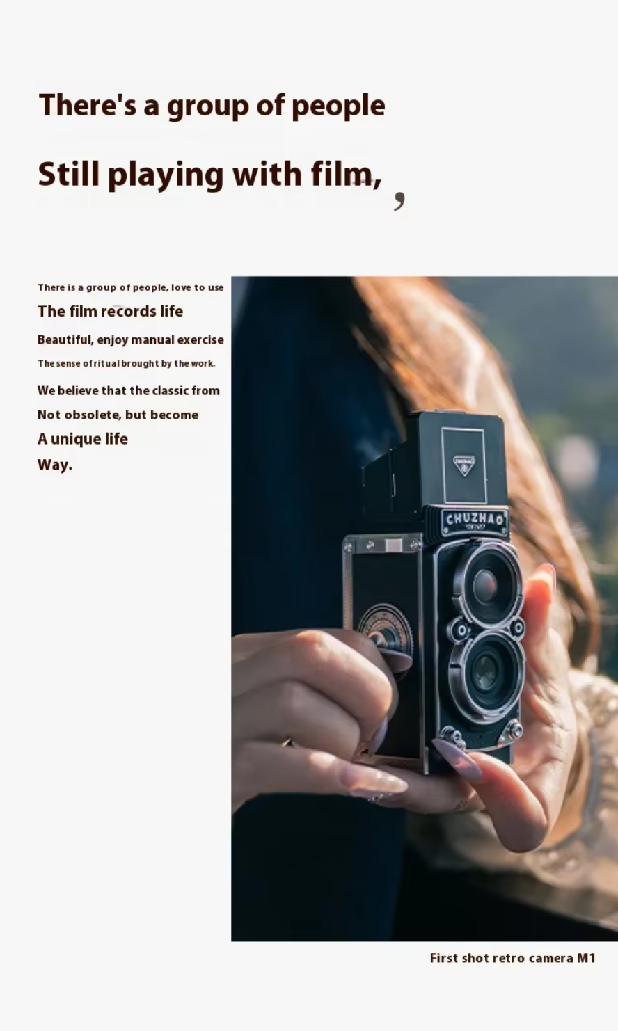 Retro Mini Vintage Compact Digital Camera
