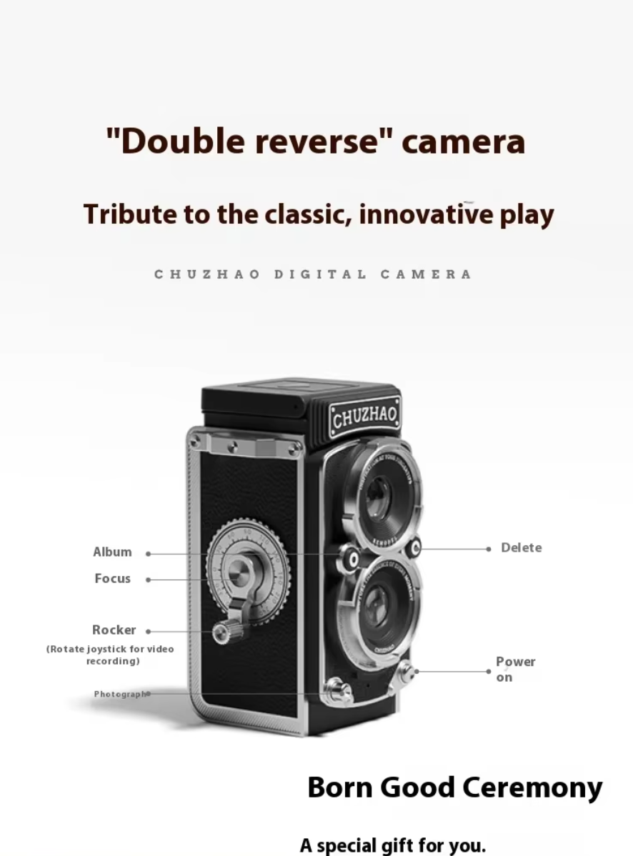 Retro Mini Vintage Compact Digital Camera