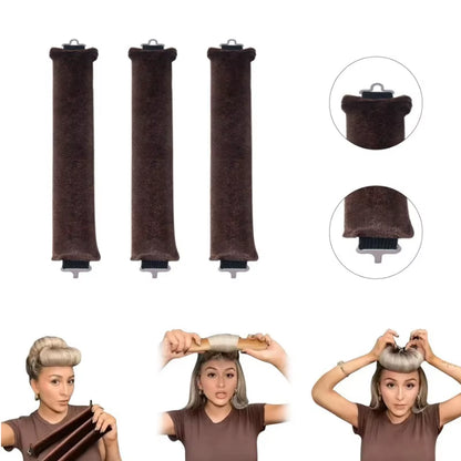 Heatless Hair Curler No Heat Hair Rollers Lazy Curling Rod Headband Soft Curls Sleeping Flexi Rods with Hook Hair Styling Tools