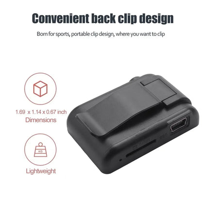C Key Portable Mini Clip USB MP3 Player Walkman Music Media Player Support Micro SD TF Card Fashion Hifi MP3 for Outdoor Sports