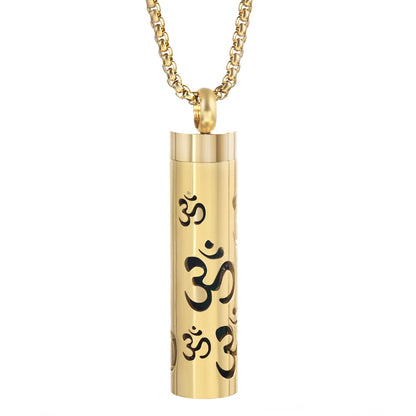 Golden Aromatherapy Necklace Diffuser Pendant Stainless Steel Locket Aroma Perfume Oils Essential Oil Diffuser Pendant Necklace