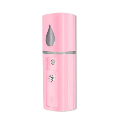 Nano Spray Facial Steamer Mini Handheld Portable Mist Sprayer Water Replenishment Instrument Hydration Humidifier Skin Care Tool