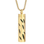 Golden Aromatherapy Necklace Diffuser Pendant Stainless Steel Locket Aroma Perfume Oils Essential Oil Diffuser Pendant Necklace