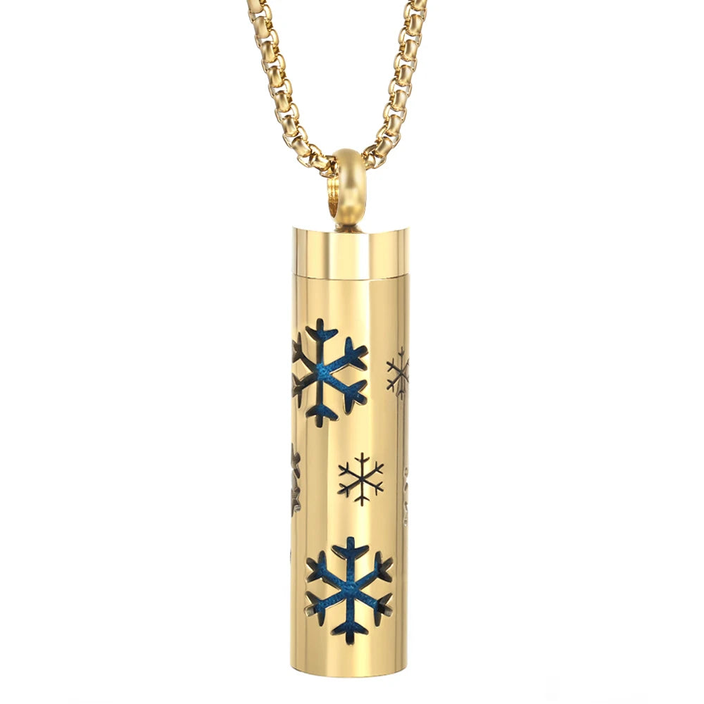 Golden Aromatherapy Necklace Diffuser Pendant Stainless Steel Locket Aroma Perfume Oils Essential Oil Diffuser Pendant Necklace