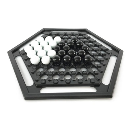 Abalone Table Games Portable Chess Set Family Board Game for Children Kids