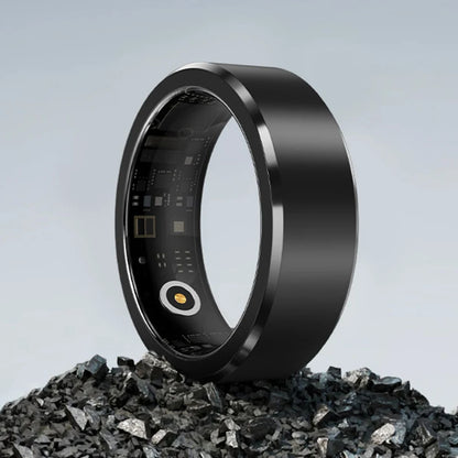 Smart Ring Waterproof Sport Intelligent Health Ring Health Monitor Activity & Sleep Tracker for Men Women for Android Ios