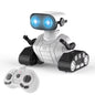 2.4G Rc Robot Toy Children Rechargeable RC Robot Boy Girl Toys with Music and LED Eyes Children'S Christmas Gifts
